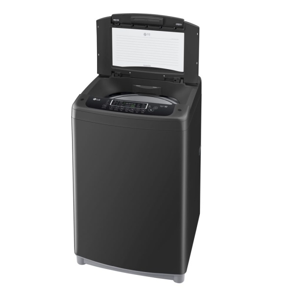 Lavadora LG Carga Superior 19KG WT19BPB Smart Motion Negro Claro - Imagen 3