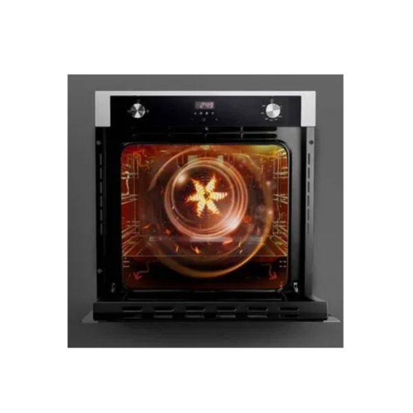 Horno Empotrable SOLE 70L Gas Natural SOLHO007GN Negro e Inox - Imagen 2